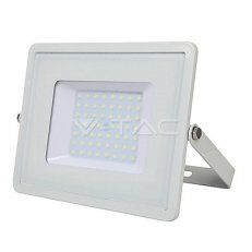 LED reflektor V-TAC 50W White Body Natural White VT-50