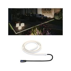 Plug & Shine LED pásek Smooth Einzelstripe IP68 3000K 12W černá PAULMANN 94679