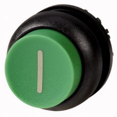 Eaton M22S-DRH-G-X1 Ovládací hlavice, zvýšené tlačítko, aretace, černý, zelená I