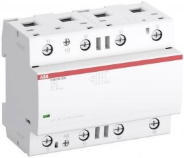 ABB 4P instalační stykač Ie=100A(AC-1/AC-7a) 4 ZAP kontakty Šroub 24V AC/DC