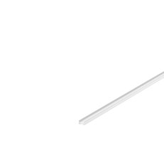 GRAZIA 10, LED nástavbový profil, plochý, drážkovaný, 2m, bílá    SLV 1000461