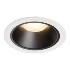 NUMINOS DL XL vnitřní LED zápustné stropní svítidlo bílá/černá 3000K 20°