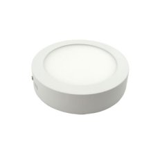 LED svítidlo PRISAZ, kulaté, 12W, 4500 K, stříbrné FK TECHNICS 4738126