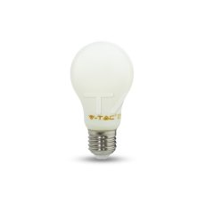 LED žárovka V-TAC 4W Filament E27 A60 White Cover Warm White VT-1934