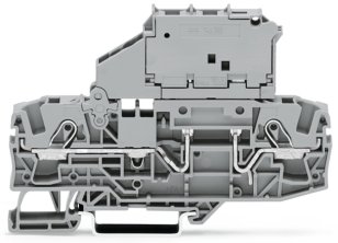 2vodičová pojistková svorka pro pojistkovou vložku G 5x30 mm, šedá