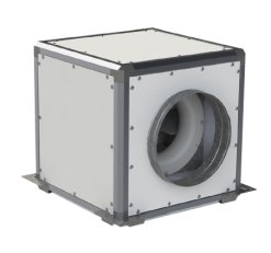 CVAB/10-3000/355 N Ekonovent IP54 úsporný zvukově izolovaný radiální ventilátor