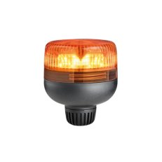 Maják rotační LED EVOLUX 12/24 V, DC, IP65, oranžová, černá SIRENA 75110