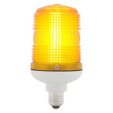 SIRENA Maják zábleskový MINIFLASH X 12/24 V, ACDC, IP54, E27, žlutá, světle šedá