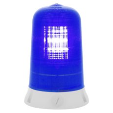 SIRENA Maják zábleskový ROTALLARM X 12/24 V, ACDC, IP65, modrá, světle šedá