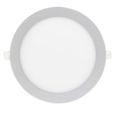 LED svítidlo PODHLED, kulaté, 18W, 3500 K, stříbrné FK TECHNICS 4737868