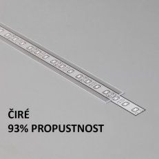 Plexi B čiré pro FKU11, 12, 20, 60, 35, 45, 50, 59, 1m  FK TECHNICS 4739183