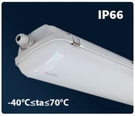 Vyrtych 054484 EXTRA-LED-PLUS/FROST-2R-12500-258-4K, IP66