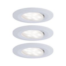 Vestavné svítidlo LED Calla kruhové 3x6W bílá mat výklopné 999.27 PAULMANN 99927