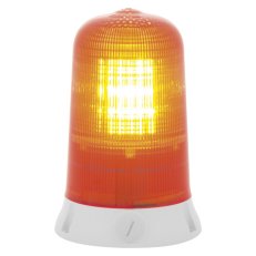 SIRENA Maják zábleskový ROTALLARM X 12/24 V, ACDC, IP65, oranžová, světle šedá