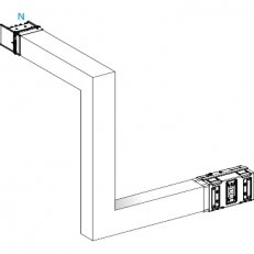 3D koleno 1000 A na míru SCHNEIDER KSA1000DMBL43A