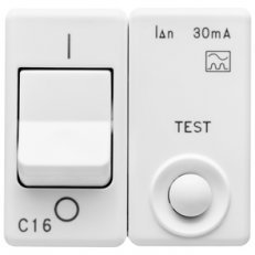 RCBO-1P+N C16 IDN 30MA 230V 3KA SY/WT