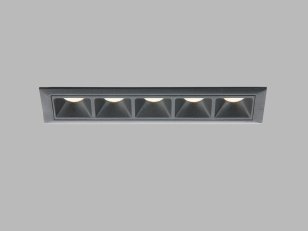 Svítidlo LINEAR 5, B DIM 10 3000K ZÁPUSTNÉ ČERNÉ LED2 2250933D