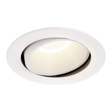 NUMINOS MOVE DL XL vnitřní LED zápustné stropní svítidlo bílá/bílá 4000K 20°