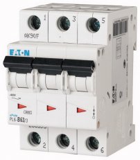 Jistič Eaton PL6-B63/3 (6kA) 63A 3-pólový 286595