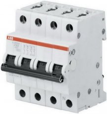 ABB S203-Z0,5NA jistič 3F odpojení N vodiče (3+NA) 0.5 A char. Z 6kA