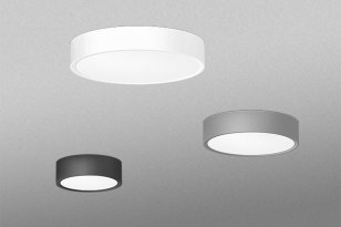 LYRA WHITE d150x50mm 11W/3000K + DALI Mivvy Lighting LYR15DAL11W3KW