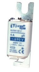 Nožová pojistka S00C UQU aR 80/20A/690V ETI 004331006