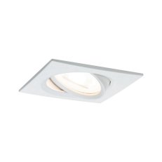 Vestavné svítidlo LED Nova hranaté 1x6,5W GU10 bílá mat nastavitelné 934.35