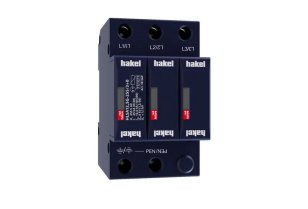 Svodič impulzních proudů a rázového přepětí HAKEL HLSA12,5G-255/3+0