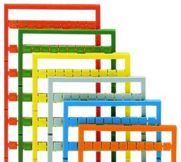 Popisovací karta Mini-WSB s potiskem 1-10 (10×) fialová WAGO 248-502/000-024