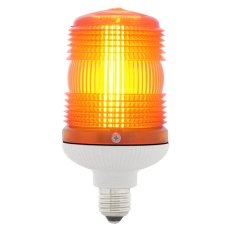 SIRENA Maják zábleskový MINIFLASH X 110 V, AC, IP54, E27, oranžová, světle šedá