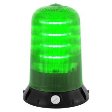 Maják rotační LED ROTALLARM HD 12/24 V, ACDC, IP65, zelená, černá SIRENA 90184