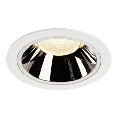 NUMINOS DL XL vnitřní LED zápustné stropní svítidlo bílá/chrom 3000K 40°