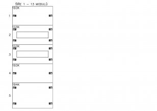 Konstrukce instalační 1-16, plastové panely SCHRACK CSIL129116