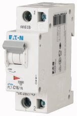 Jistič Eaton PL7-D16/1N 16A 1+N-pólový (10kA) 262758