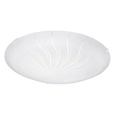 Stropní svítidlo MARGITTA 1 LED d315 čirá/bílá GRANILLE 10,8W IP20 EGLO 96111