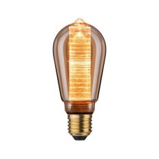 Inner Glow Edition LED žárovka s vnitřním kroužkem E27 230V 3,6W 1800K zlatá