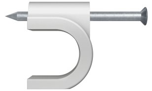 Kabelová příchytka s hřebem NS 12 pro kabel 12 mm FISCHER 58177