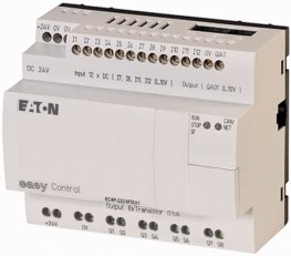 Eaton 106404 Řídicí relé easyControl,provedení bez displeje,12 DI(4 AI),8 DO