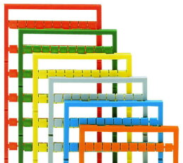 Popisovací karta Mini-WSB s potiskem 0V (100×) modrá WAGO 247-506/000-006