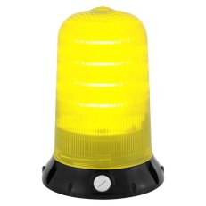 Maják rotační LED ROTALLARM HD 12/24 V, ACDC, IP65, žlutá, černá SIRENA 90185