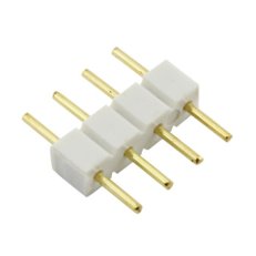 Propojovací hřebínek pro RGB, 4 pin, RM 2,54 mm, bílý FK TECHNICS 4738020