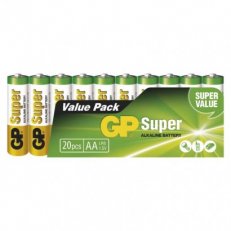 GP alkalická baterie SUPER AA (LR6) 20SH /1013200210/ B1320L