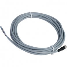 Kabel PVC s konektorem M8, přímý, zásuvka,4 piny, L=5m TELEMECANIQUE XZCPV0941L5