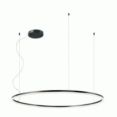 Závěsné svítidlo ORBIT SU LED 84W 3000K D1200 SAND BLACK-DALI REDO 01-1951-DALI