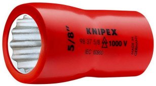 KNIPEX Nástrčný klíč (dvojitý šestihran) s vnitřním čtyřhranem 3/8'' 42 mm