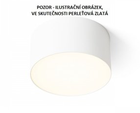 LARISA R 12 stropní perleťová zlatá 230V LED 10W 3000K RENDL R12843