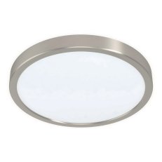 Přisazené svítidlo FUEVA-Z LED-ZIG-CCT d285 matný nikl 19,5W IP44 EGLO 98845