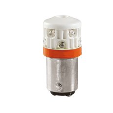 Žárovka LED LD 103 12 V, ACDC, BA15d, oranžová SIRENA 29492