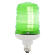 SIRENA Maják zábleskový MINIFLASH X 110 V, AC, IP54, E27, zelená, světle šedá