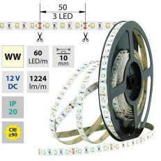 LED pásek SMD2835 WW, 60LED, 5m, 12V, 14,4 W/m MCLED ML-121.700.60.0